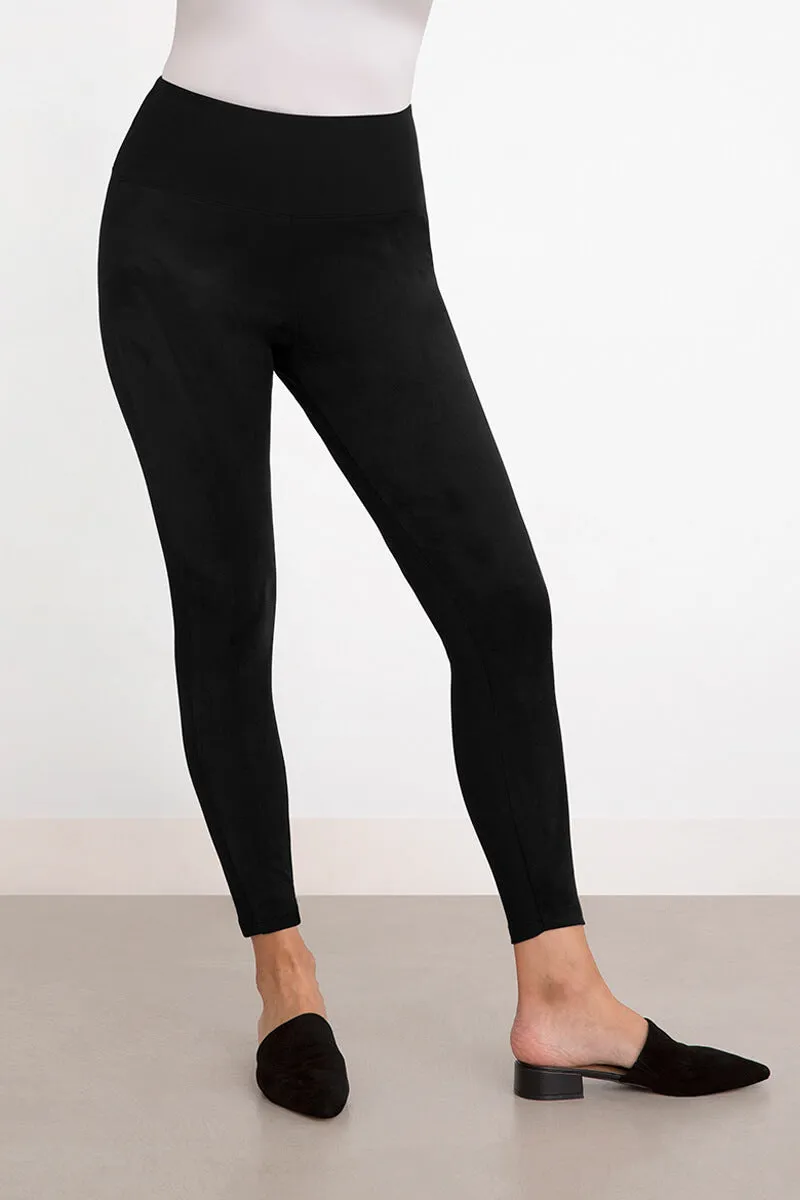 Cinch Faux Suede Legging | Black