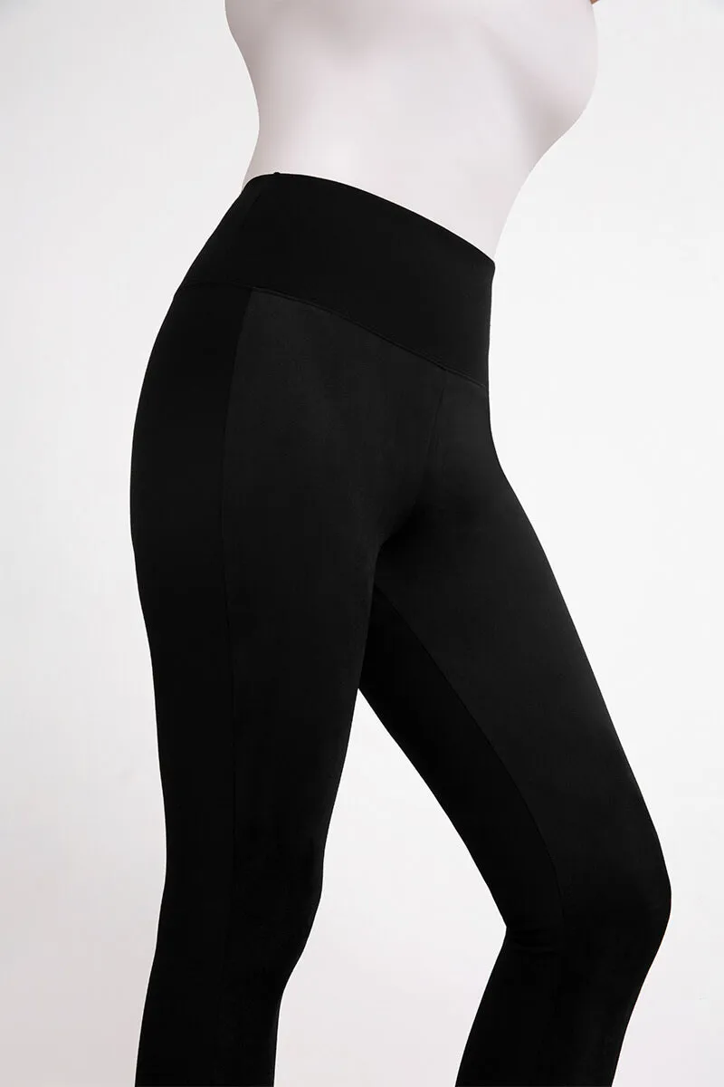 Cinch Faux Suede Legging | Black