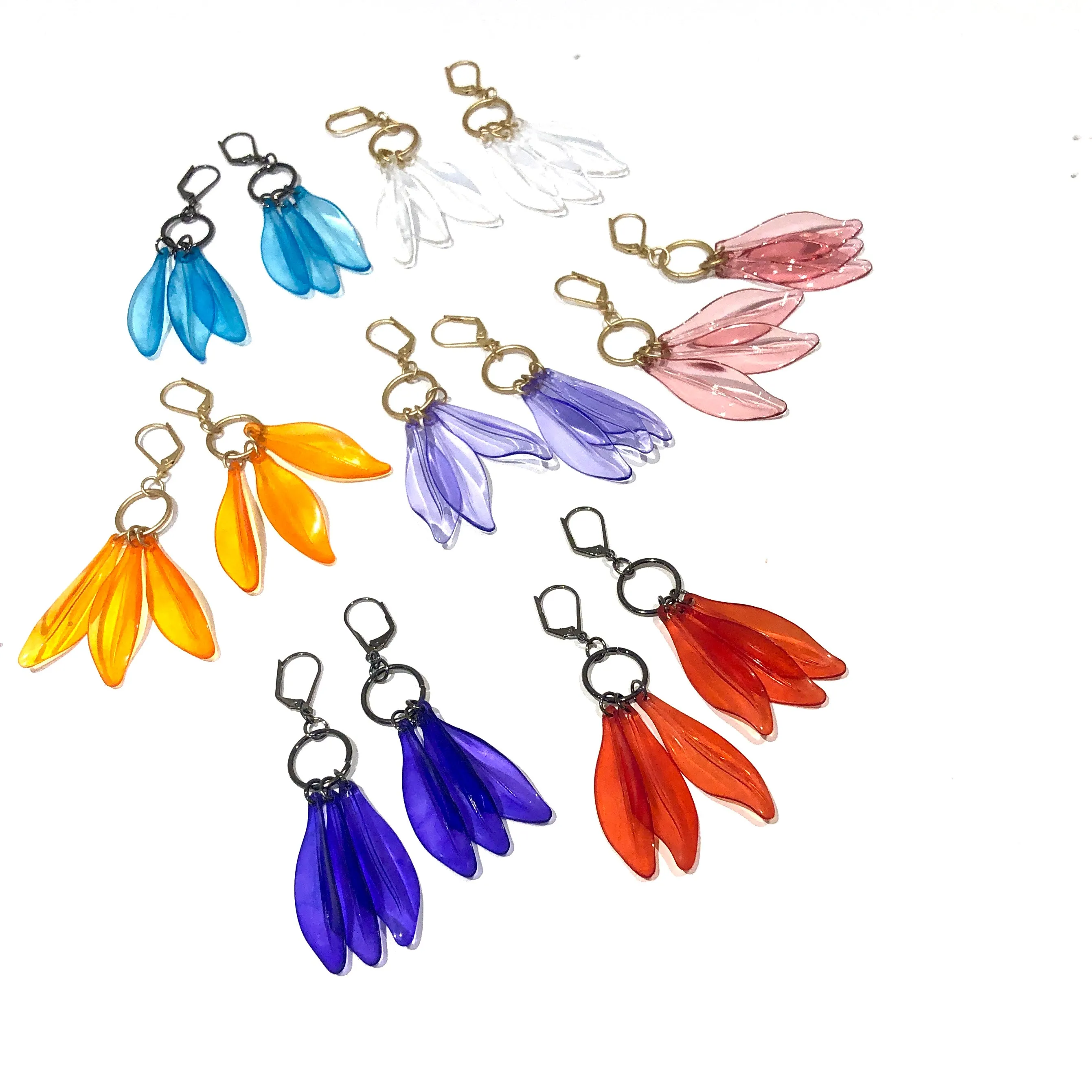 Clear Dream Drop Earrings