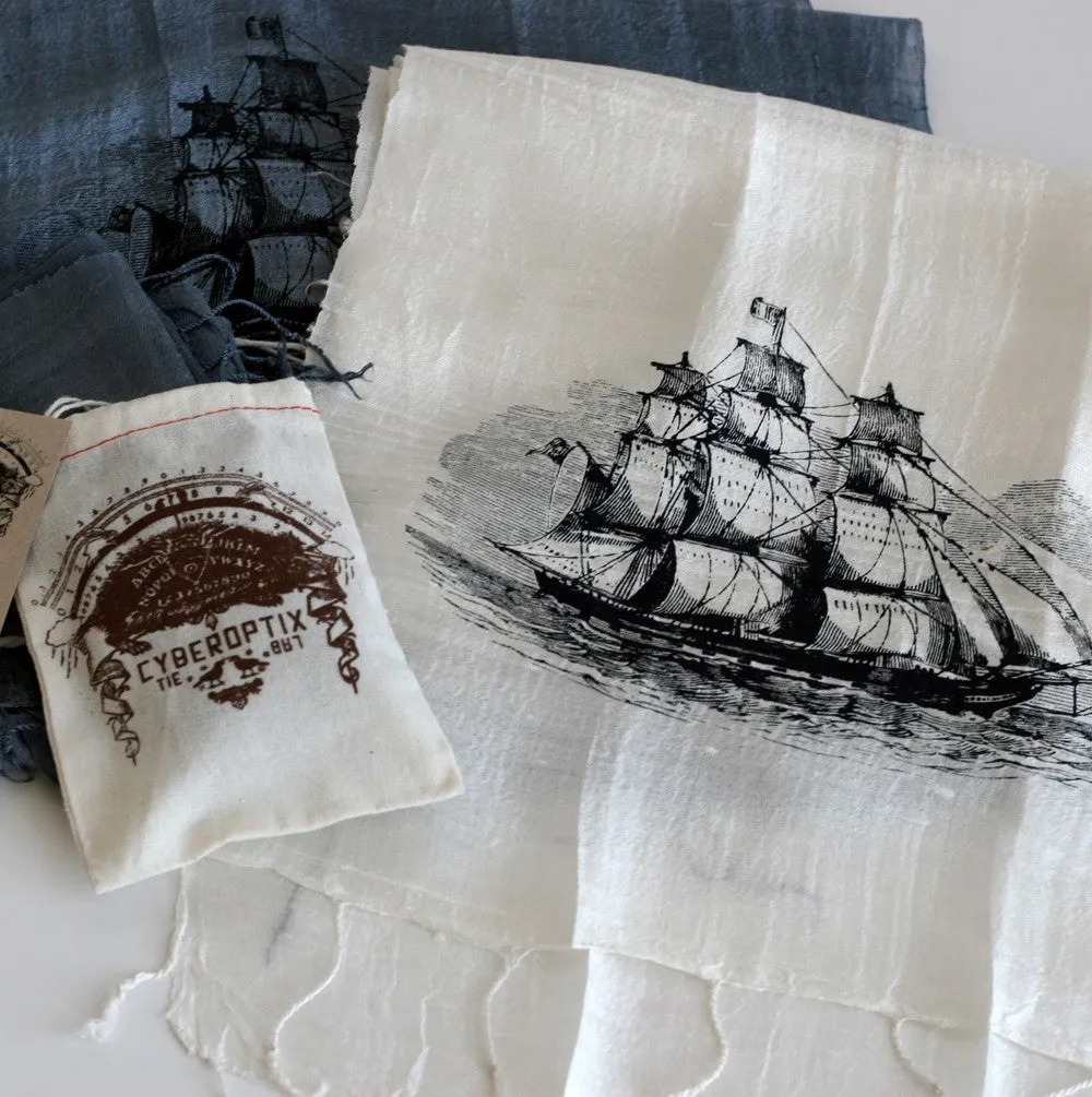 Clipper Ship Silk Scarf