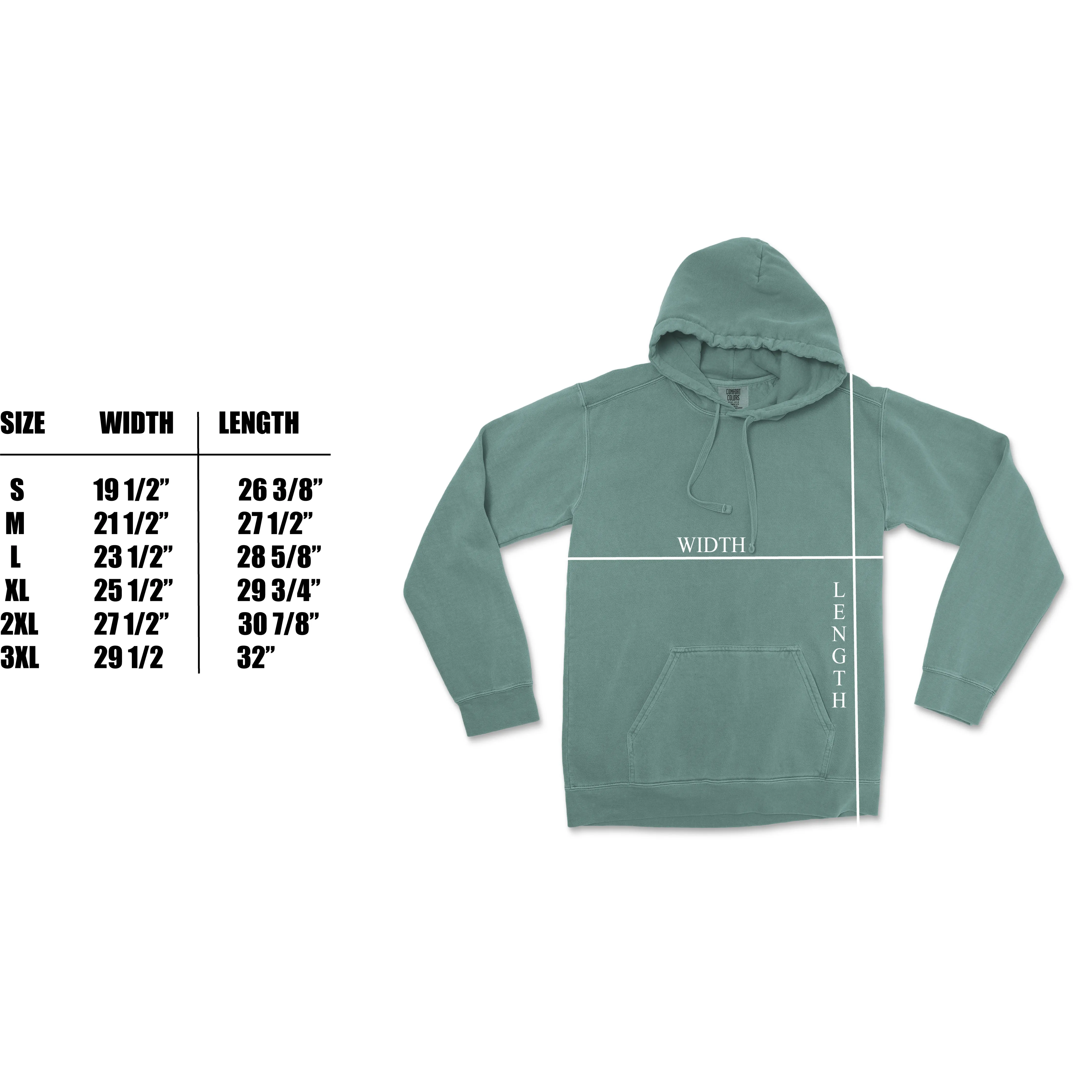 Congaree National Park Comfort Colors Hoodie