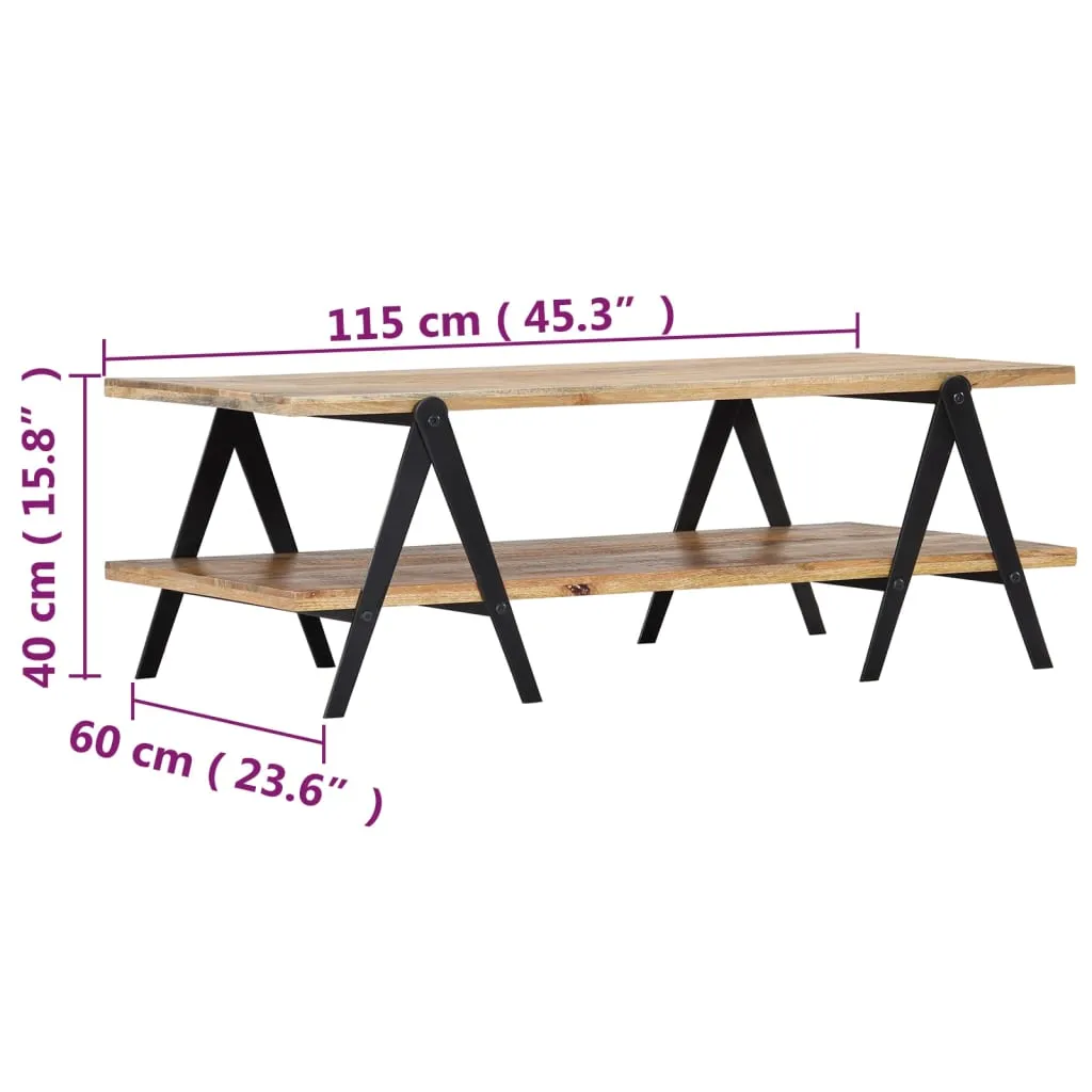 Cornhusk | Farmhouse Wood Coffee Table