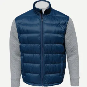 Down Jacket - Midnight Navy/Steel Heather