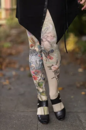 Dragees Printed Tights