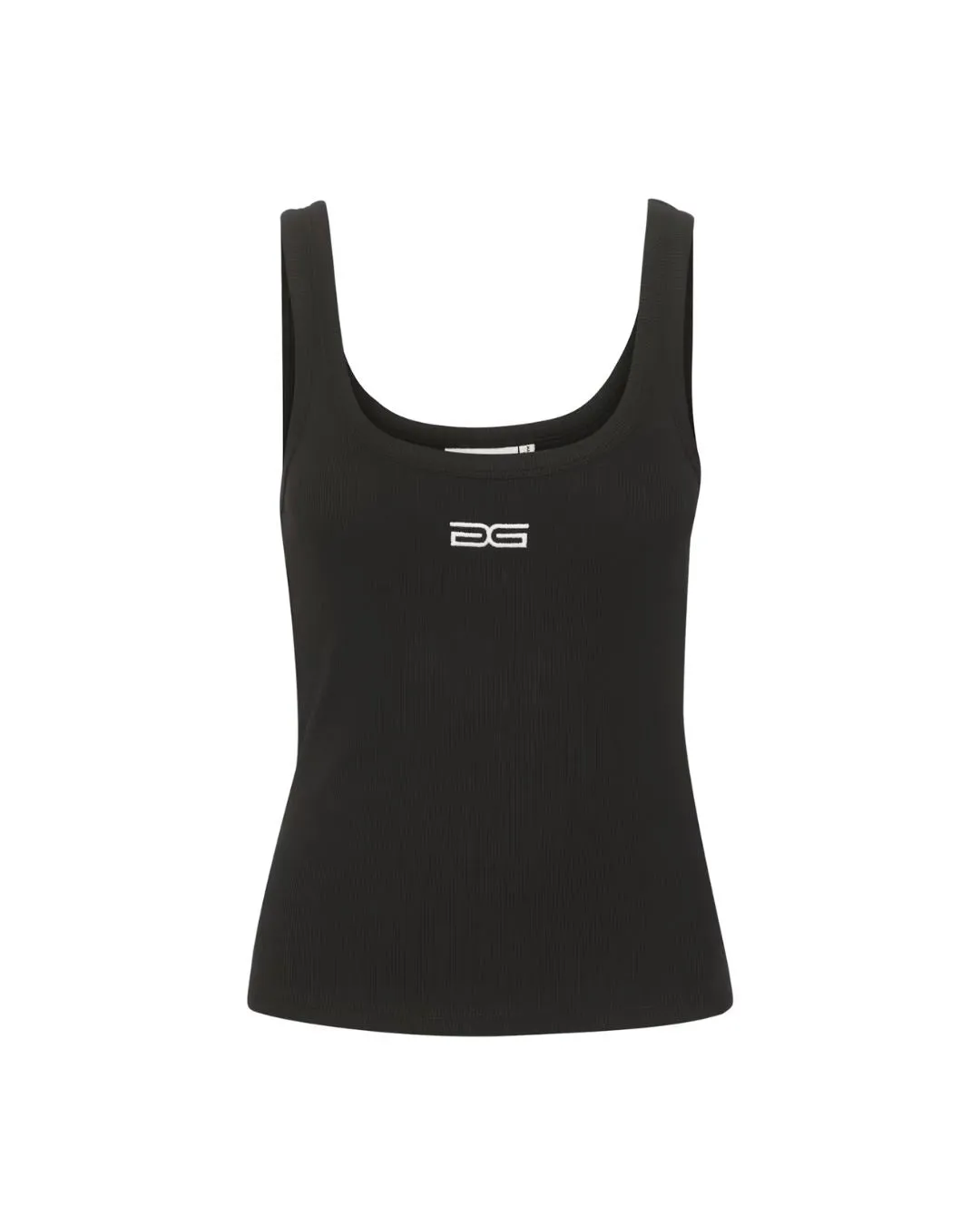 DREW LOGO TANK TOP IN BLACK