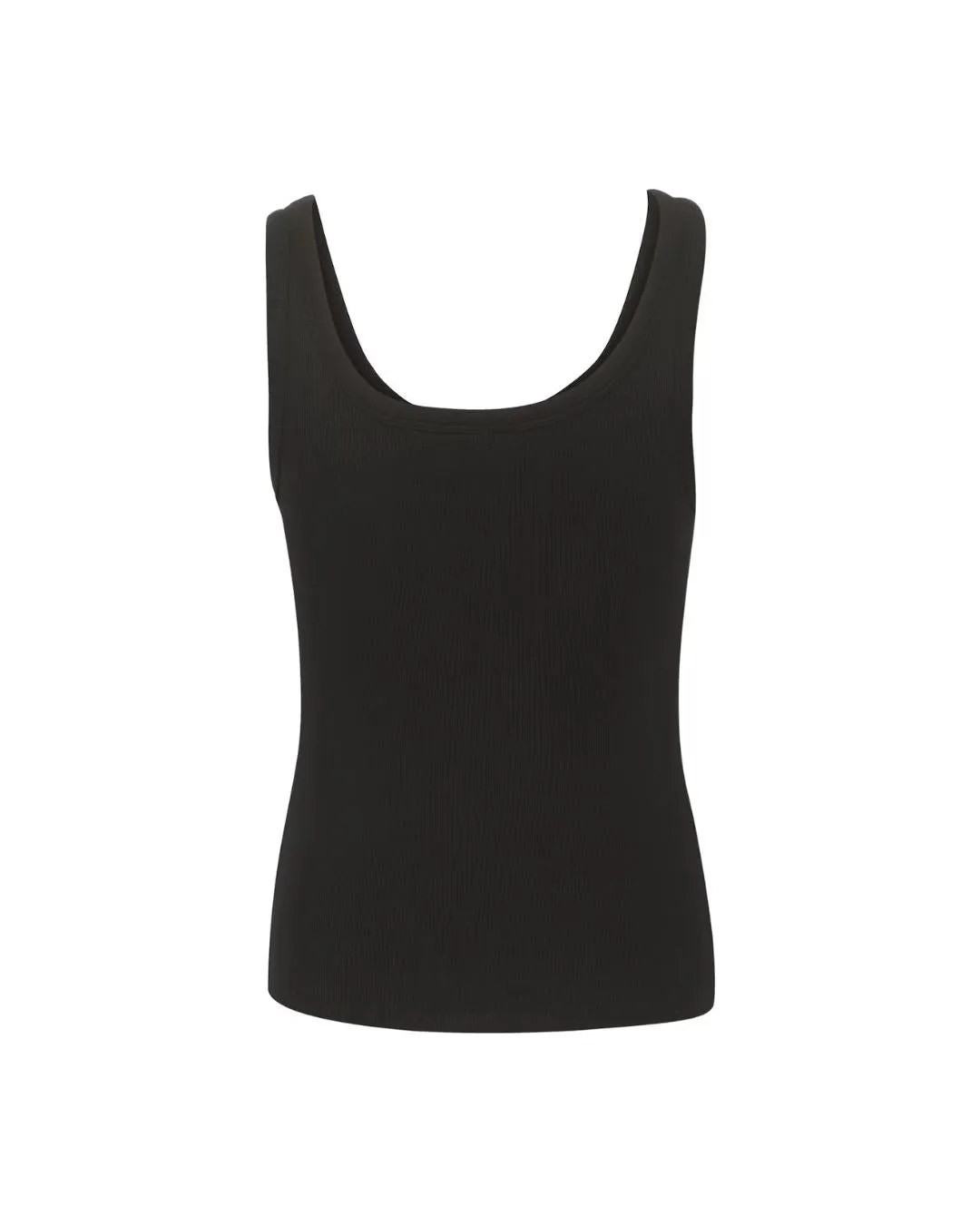 DREW LOGO TANK TOP IN BLACK