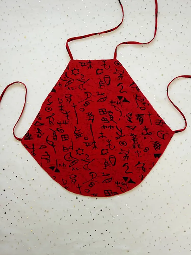 Dudou Underwear with Oracle Bone Scripts