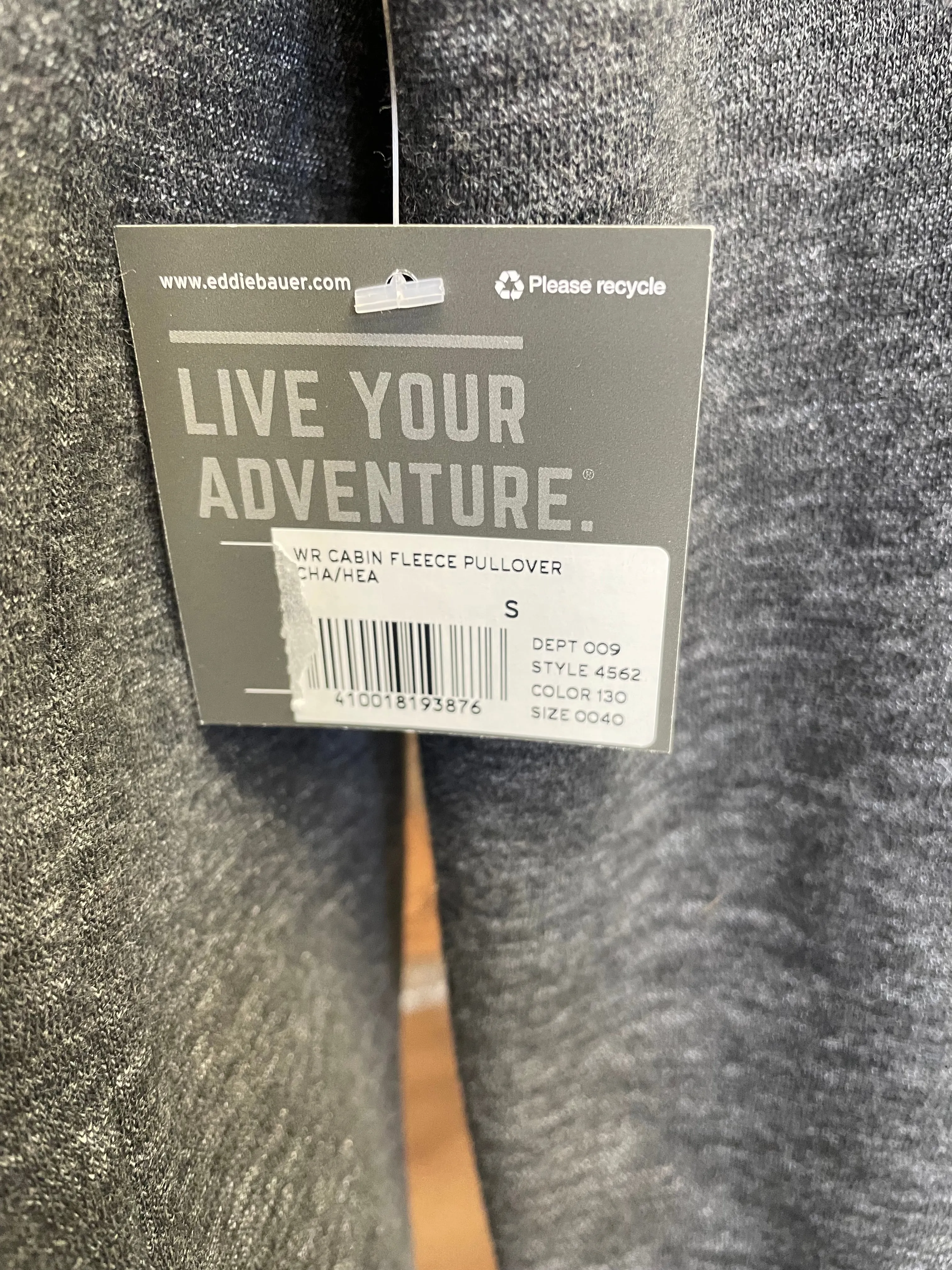 Eddie Bauer Cabin Fleece Pullover (S)