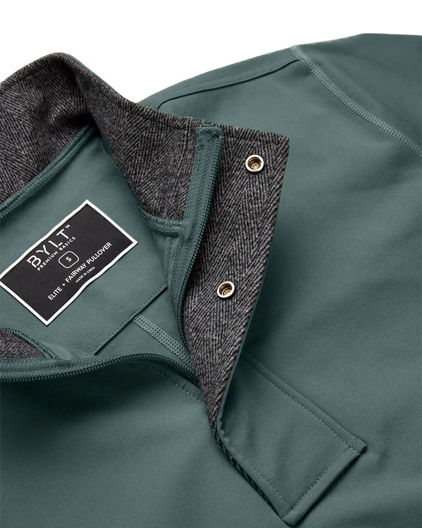 Elite  Fairway Drop-Cut Pullover