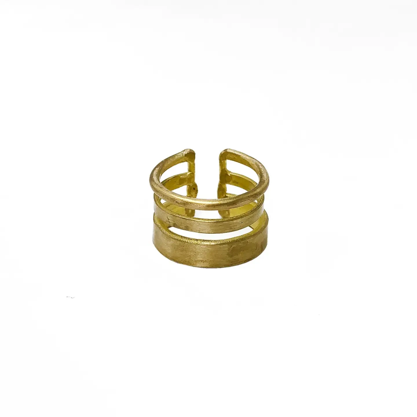 Evolving Layers Gold Ring