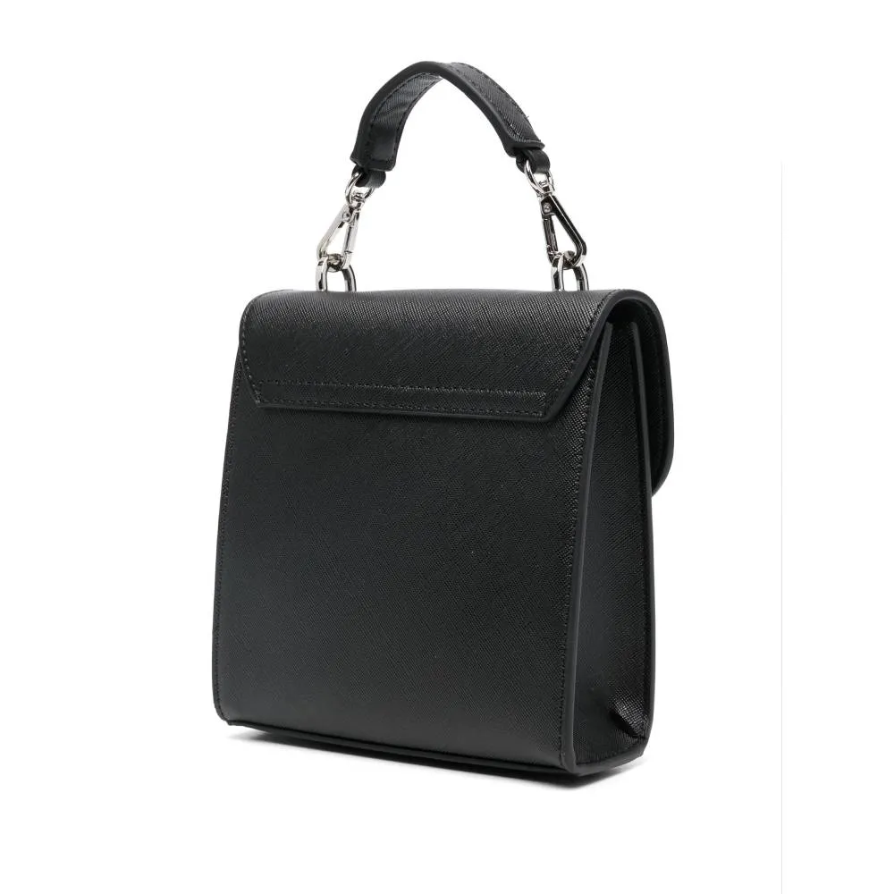 Faux Leather Shoulder Bag