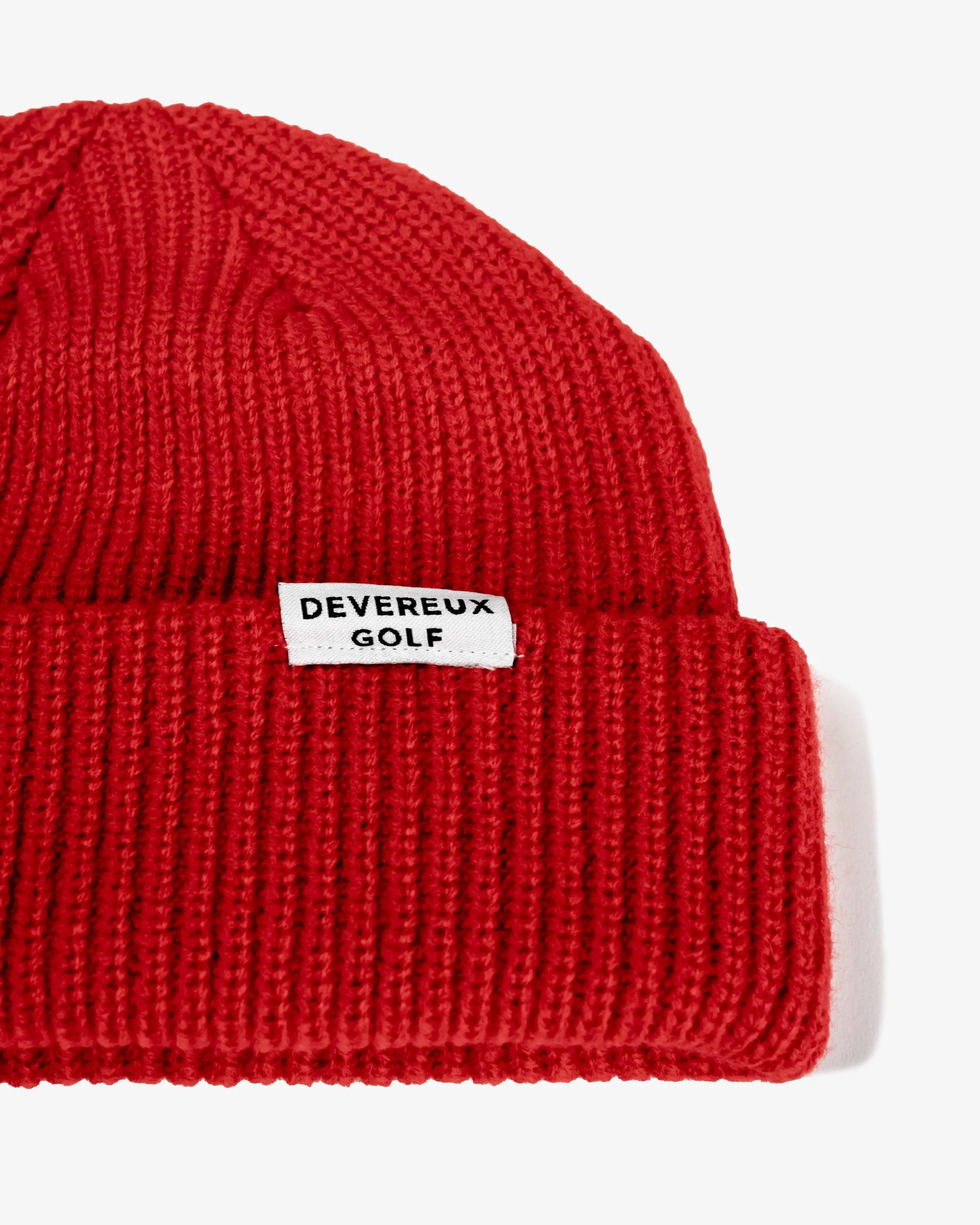 Fisherman Beanie - Red