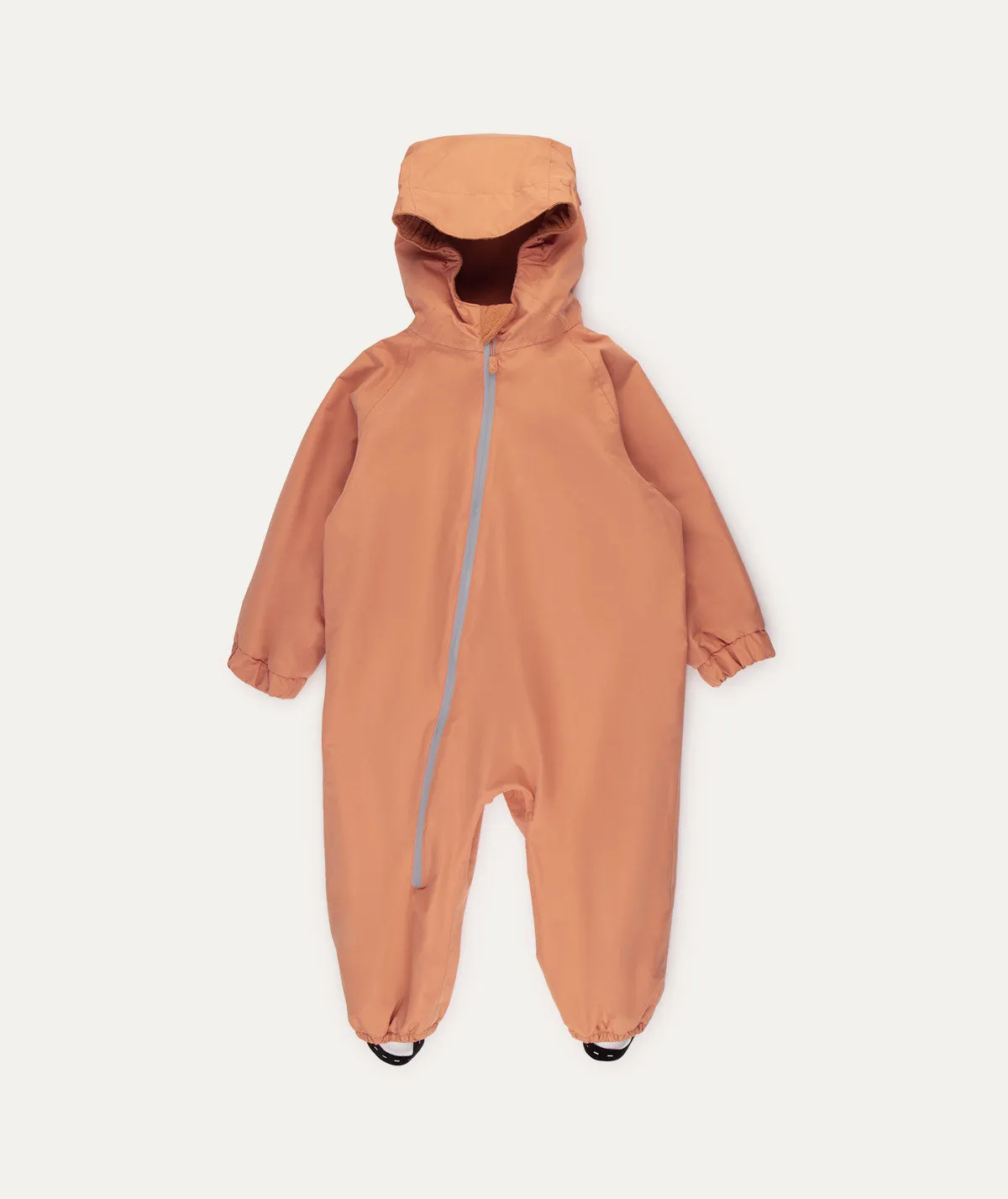 Fleece Lined Puddle Suit - Orange  Pheasant