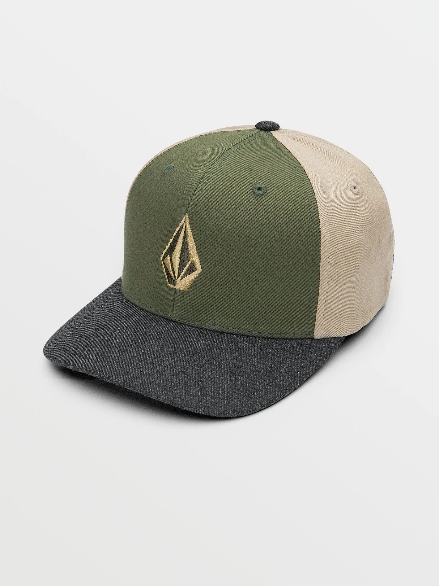 Full Stone Heather Flexfit Hat - Winter Moss