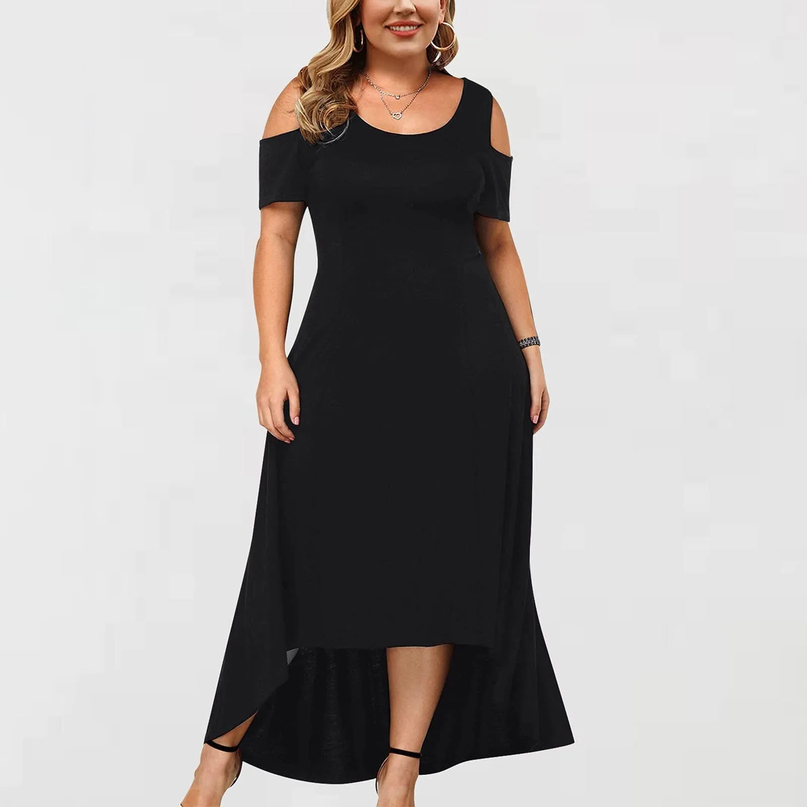 Funki Buys | Dresses | Women's Off-The Shoulder Party Dress