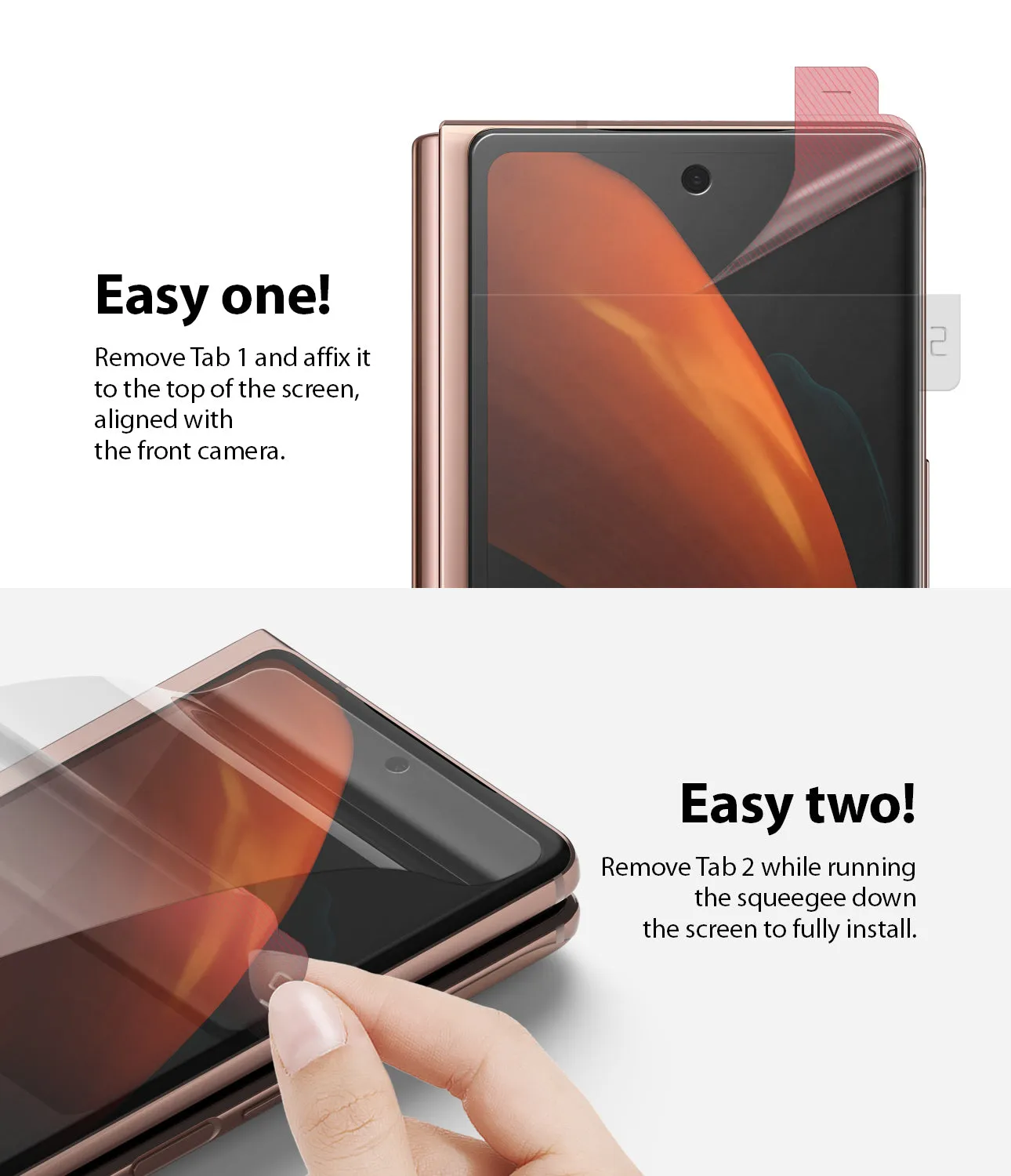 Galaxy Z Fold 2 Screen Protector | Invisible Defender