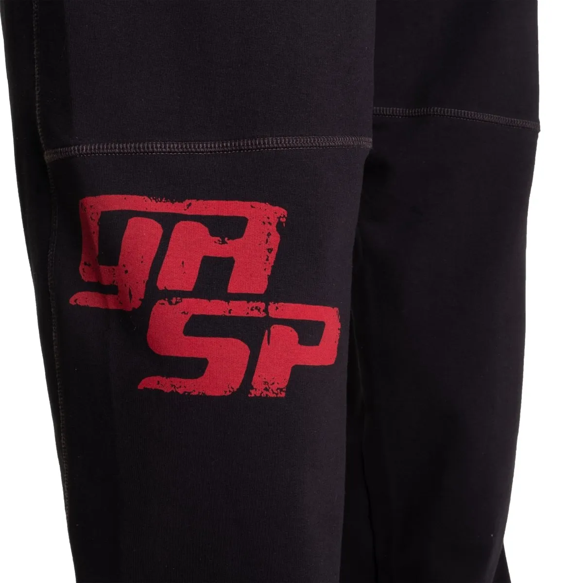 GASP Vintage Sweatpants - Black/Red