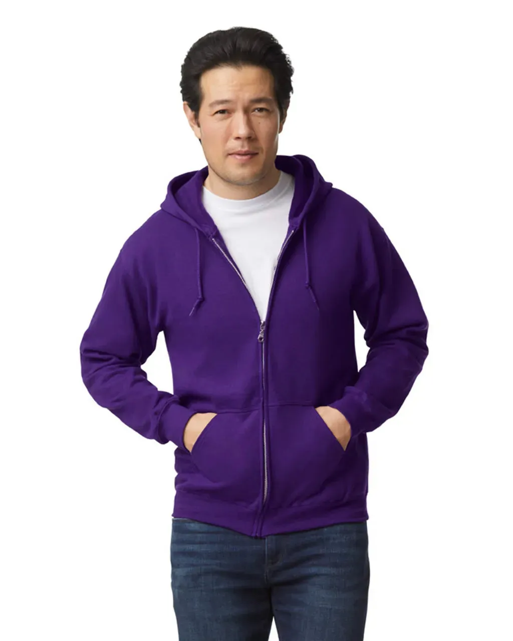 Gildan Cozy Zip Hoodie: Customizable Comfort & Trendy Style - Unisex