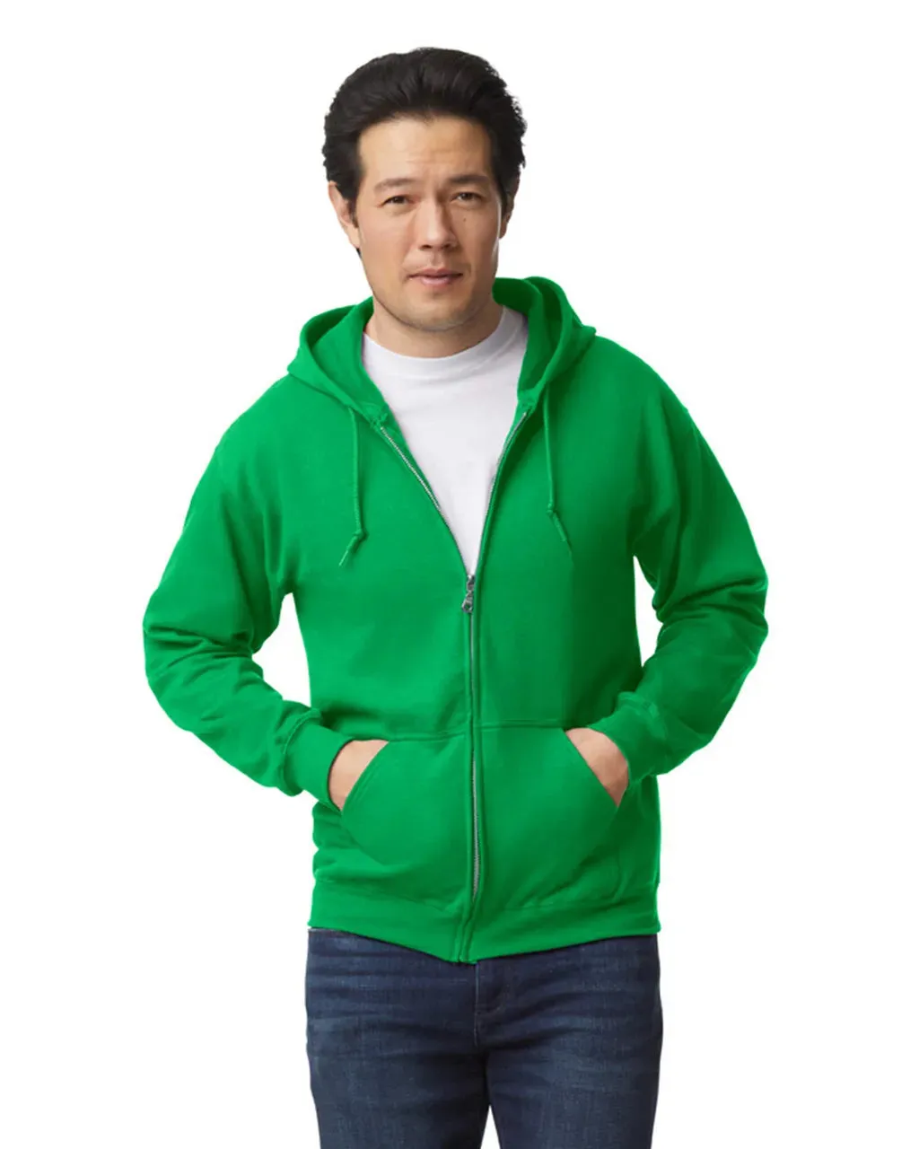 Gildan Cozy Zip Hoodie: Customizable Comfort & Trendy Style - Unisex