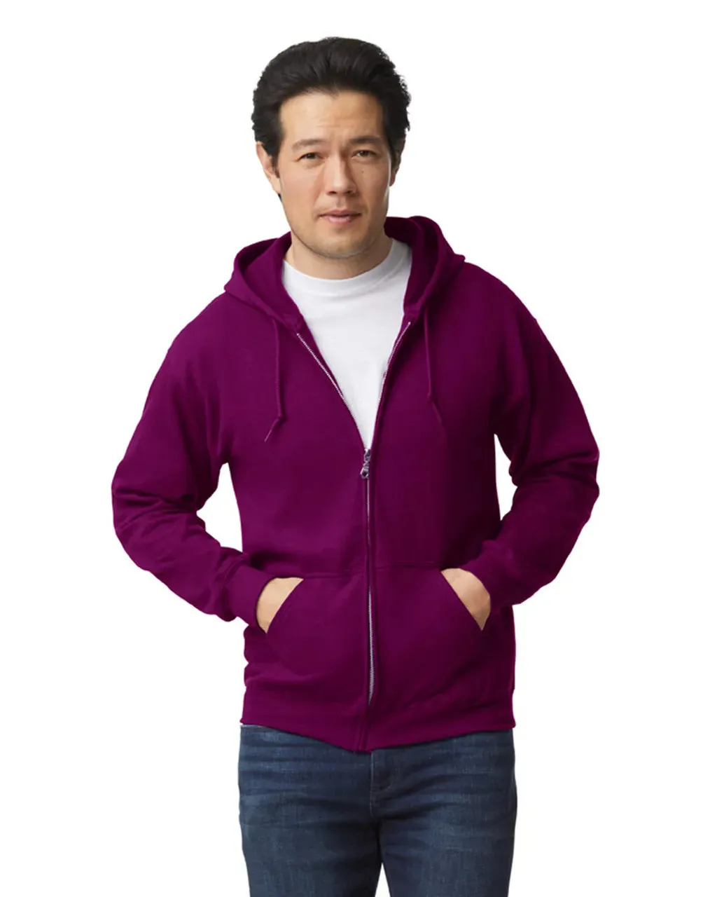 Gildan Cozy Zip Hoodie: Customizable Comfort & Trendy Style - Unisex