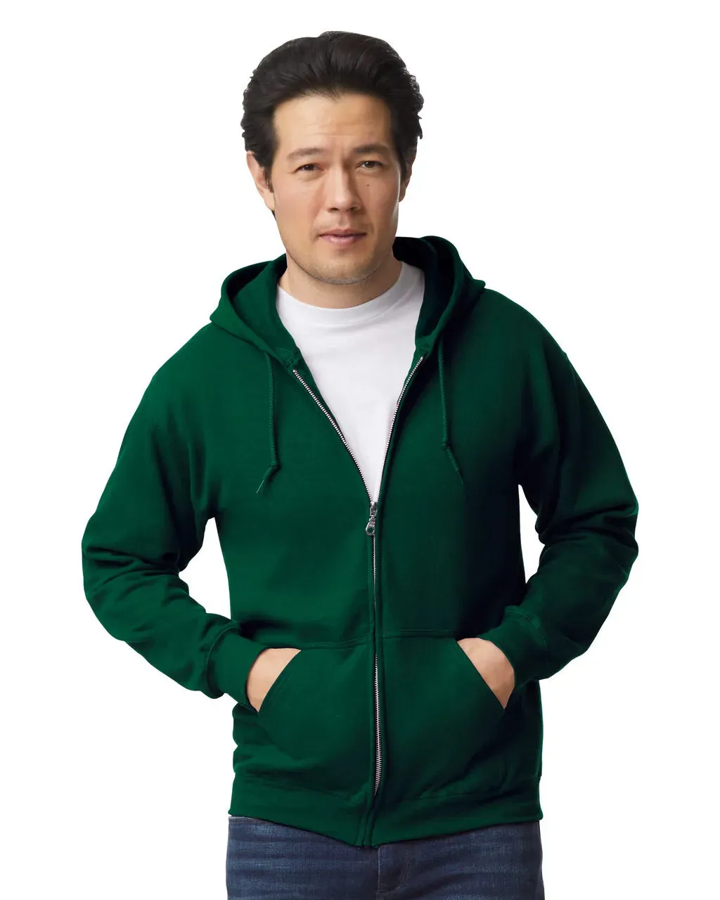 Gildan Cozy Zip Hoodie: Customizable Comfort & Trendy Style - Unisex