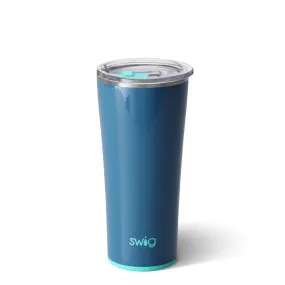 Glossy Denim { TUMBLER } - 22 oz