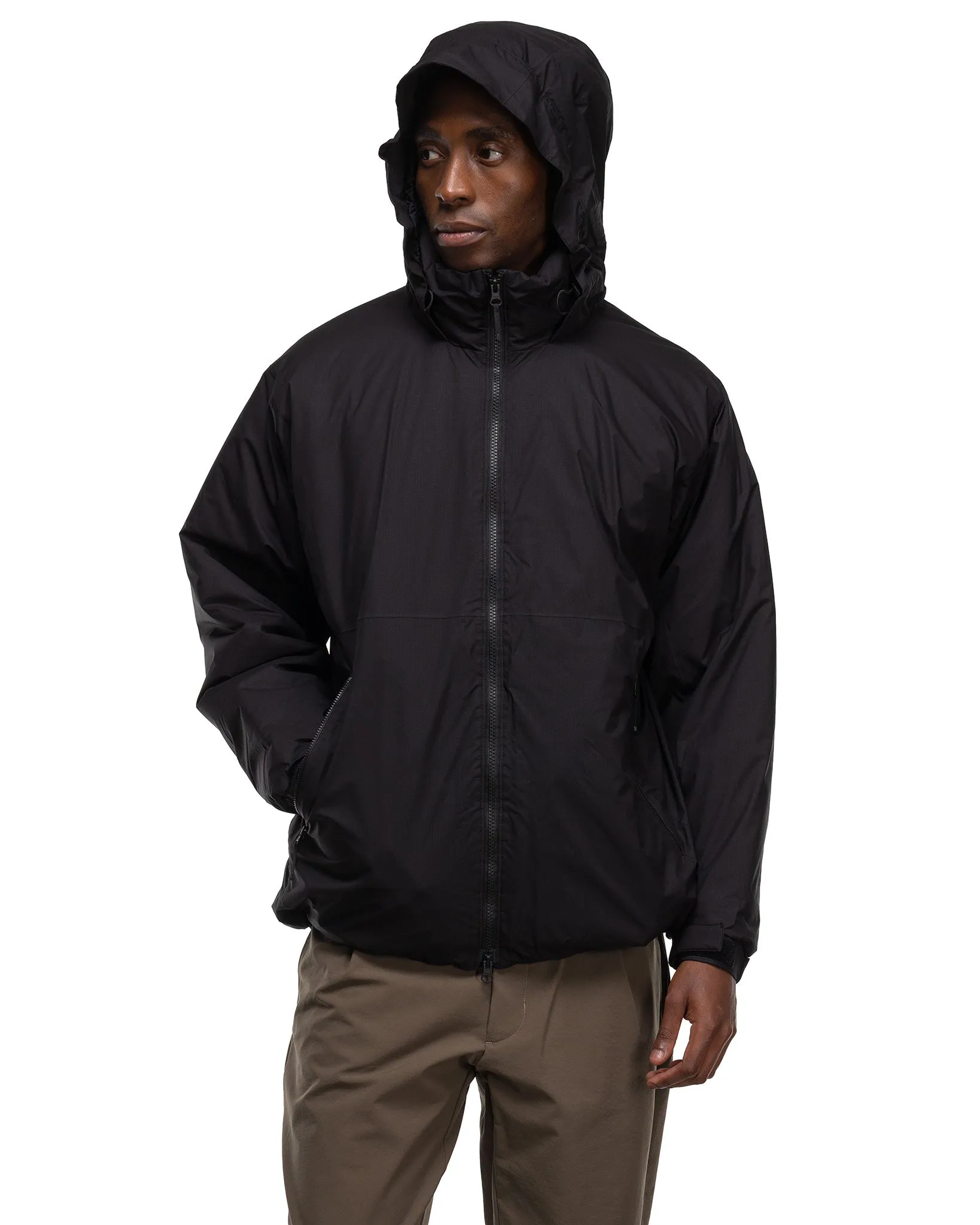 GORE-TEX LABS Windstopper Puffy Jacket Black