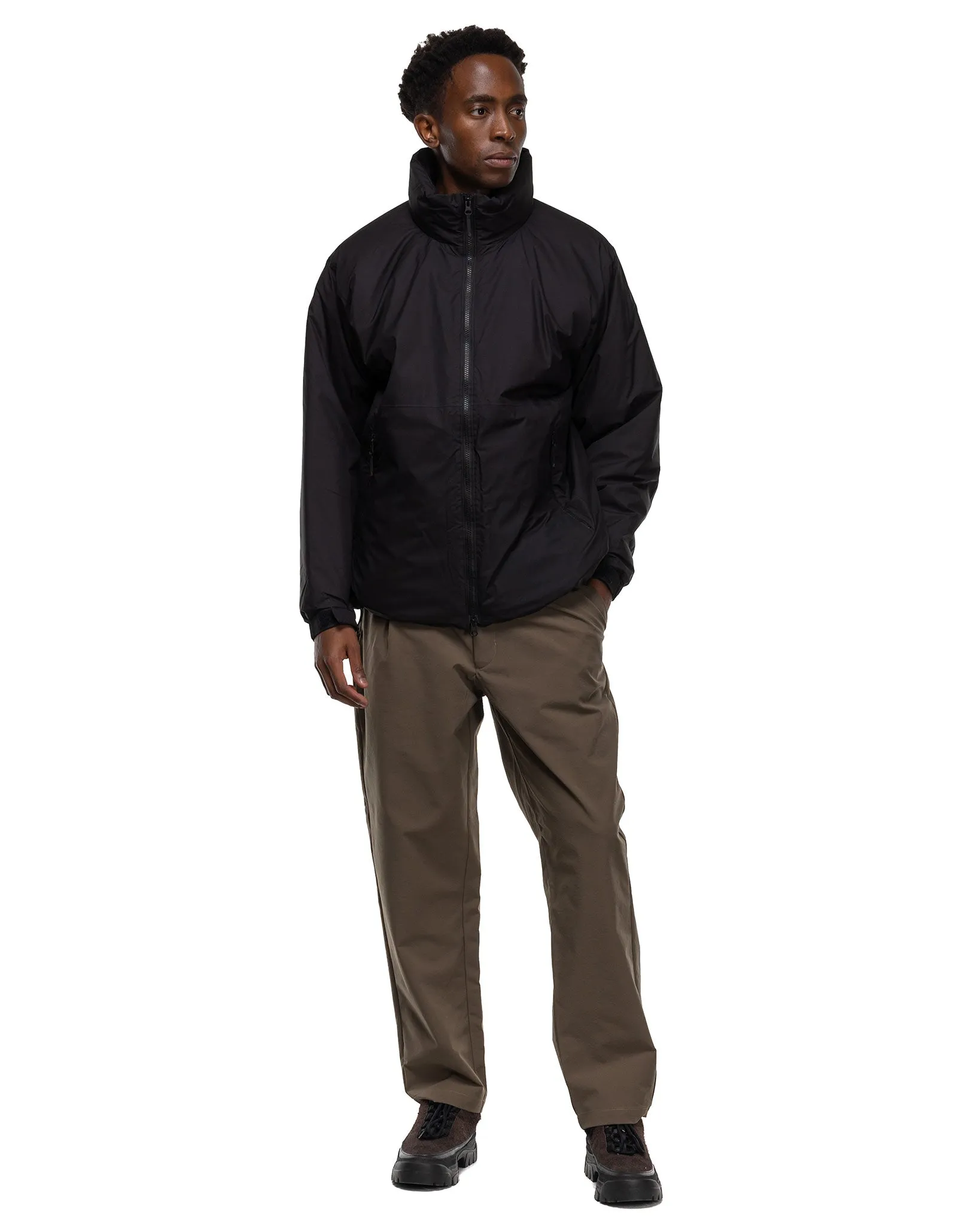 GORE-TEX LABS Windstopper Puffy Jacket Black