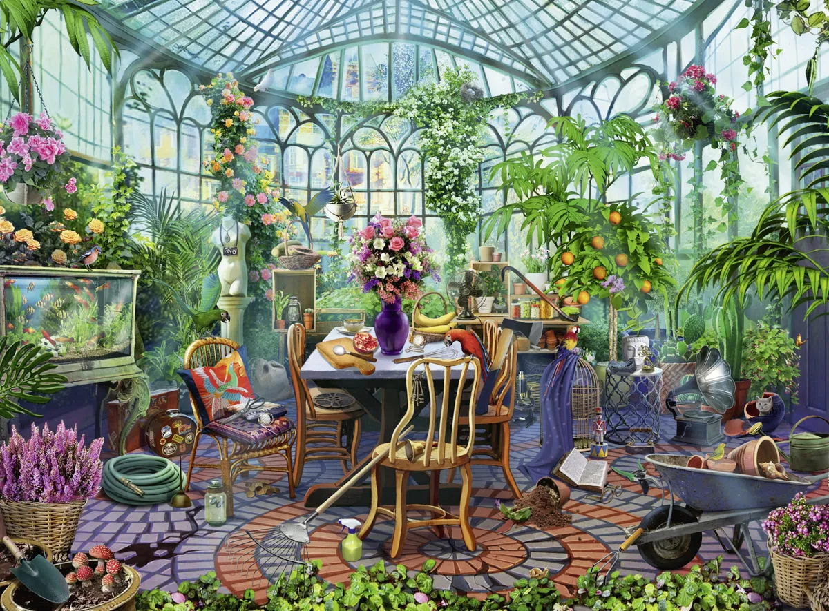 Greenhouse Morning - 500pc Puzzle