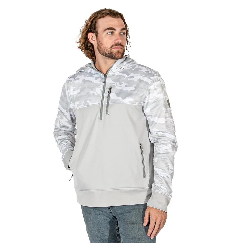 Half Zip Performance Hoodie | Ghost Military Camo PreOrder