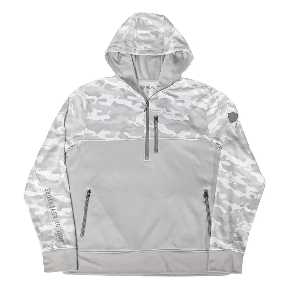 Half Zip Performance Hoodie | Ghost Military Camo PreOrder