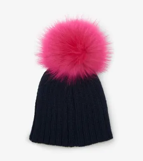 Hatley Hat - Pink Pom Pom