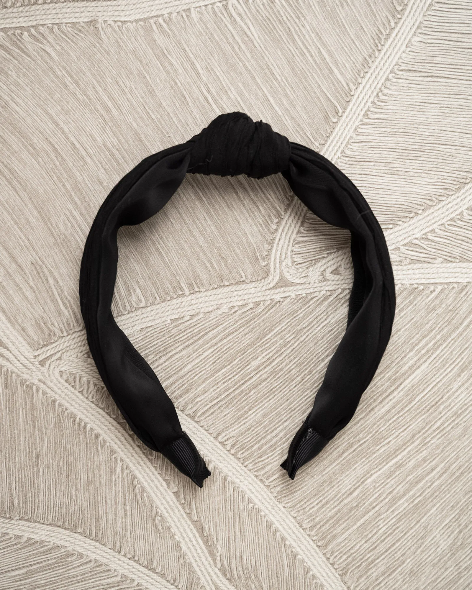 Headband Structured Black