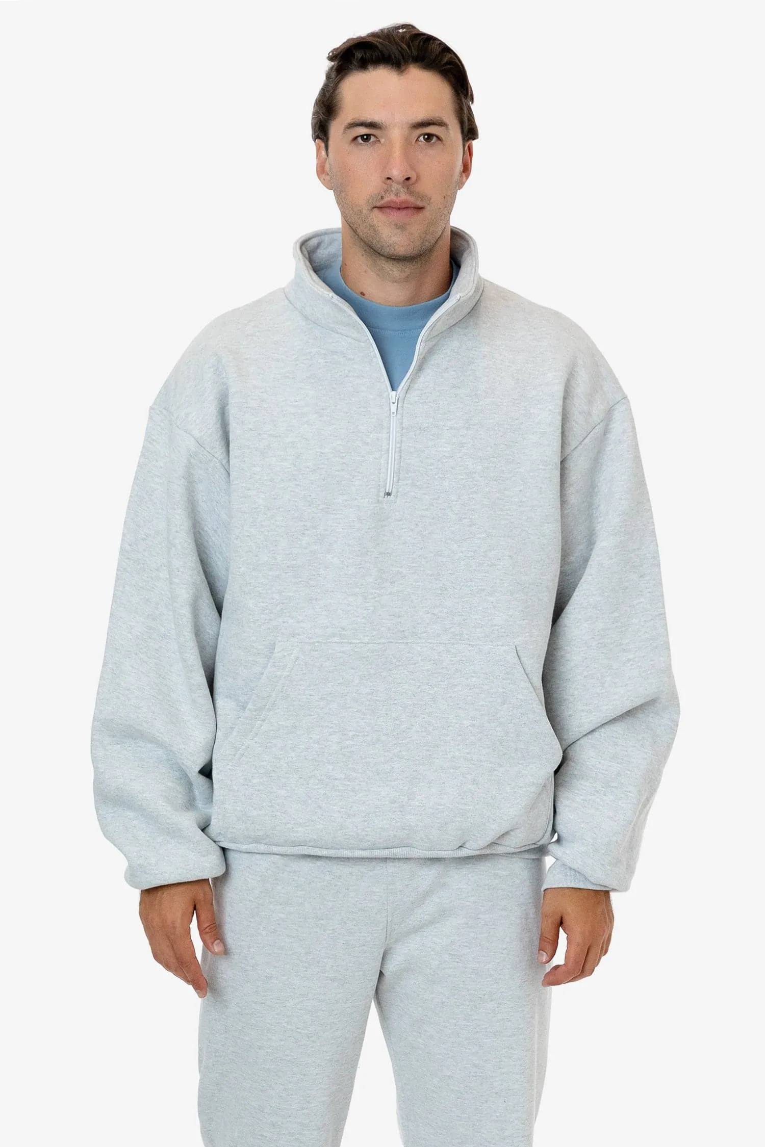 HFX-408 - 14oz. Heavy Fleece Half Zip Pullover