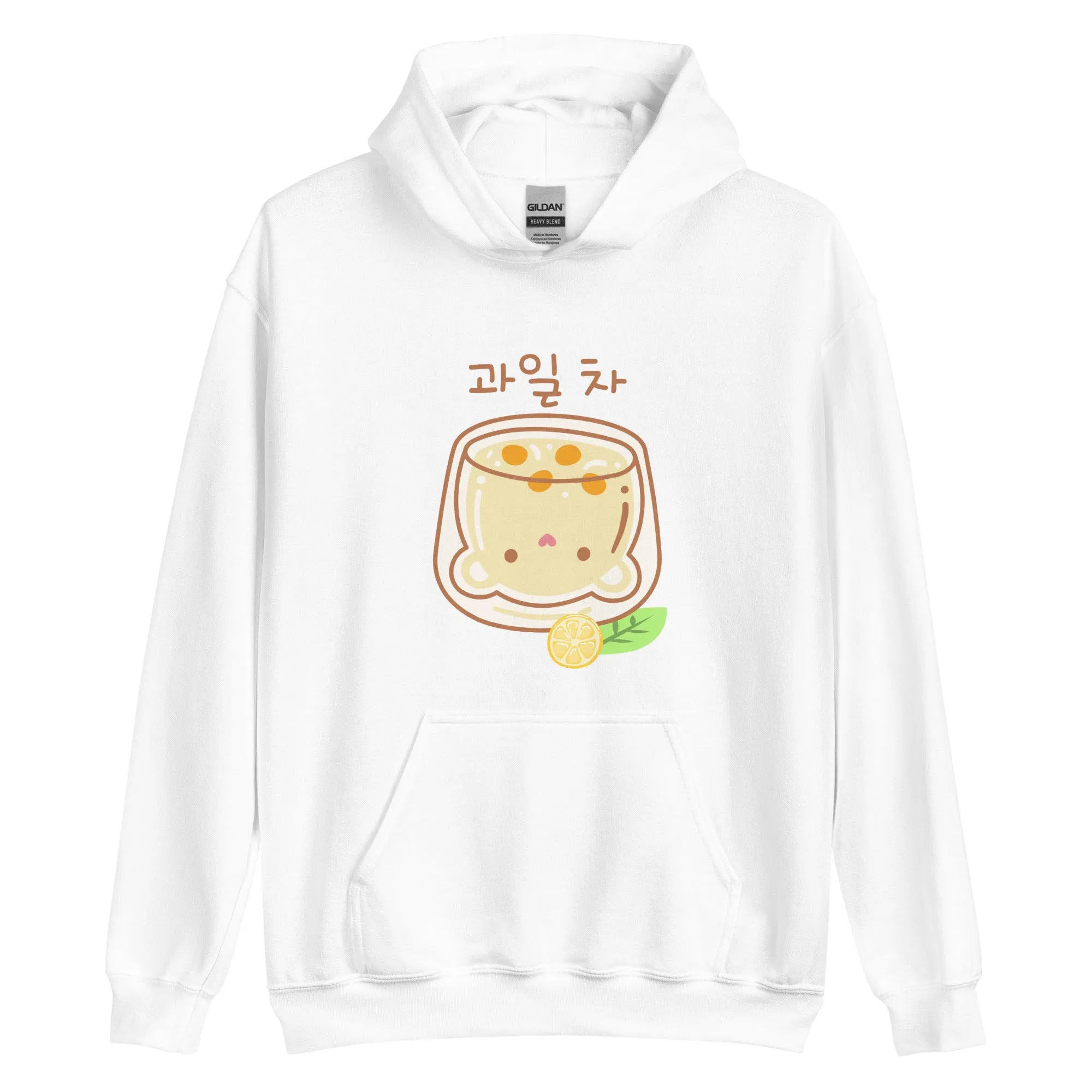 Honeydew Lemon Boba Kawaii Hoodie