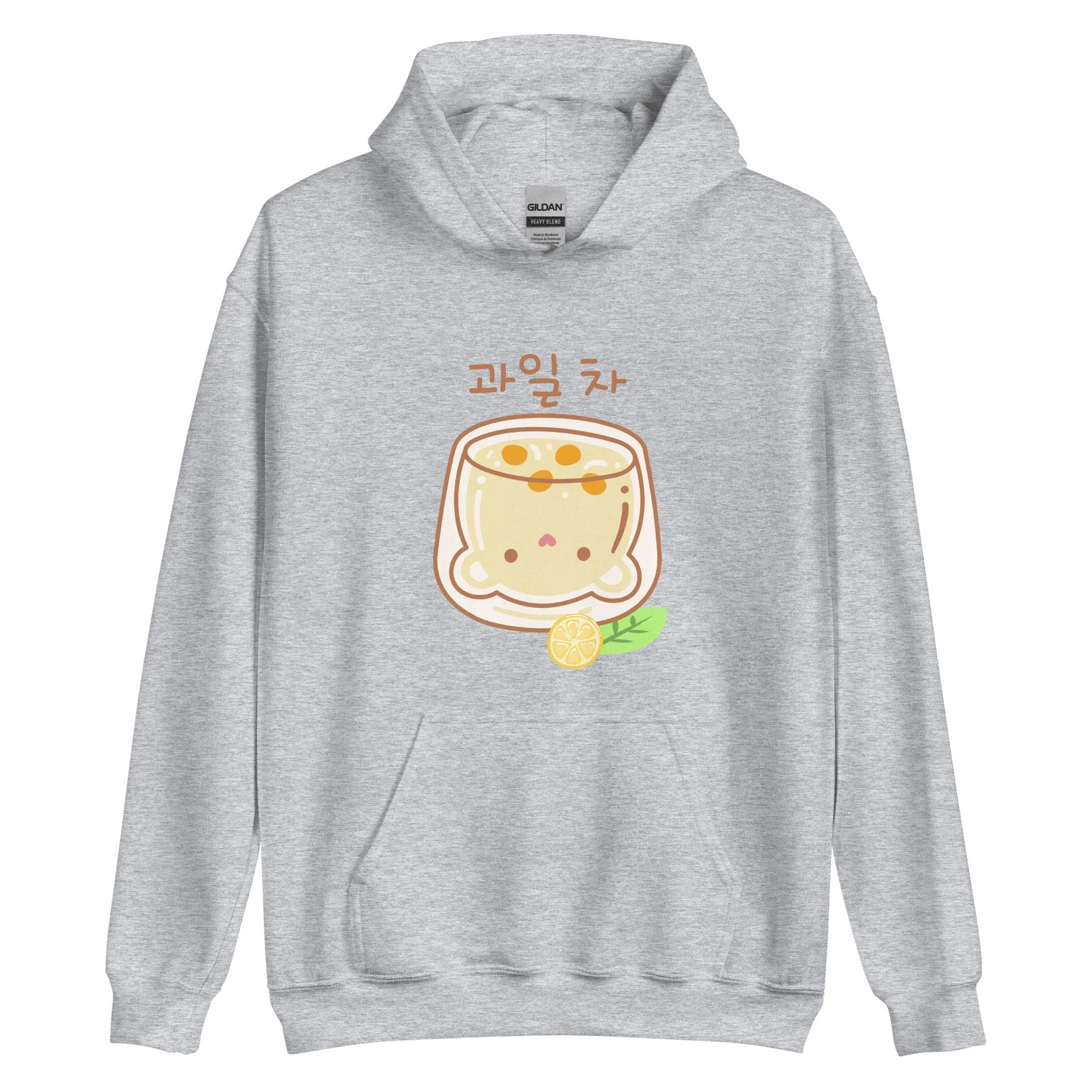 Honeydew Lemon Boba Kawaii Hoodie