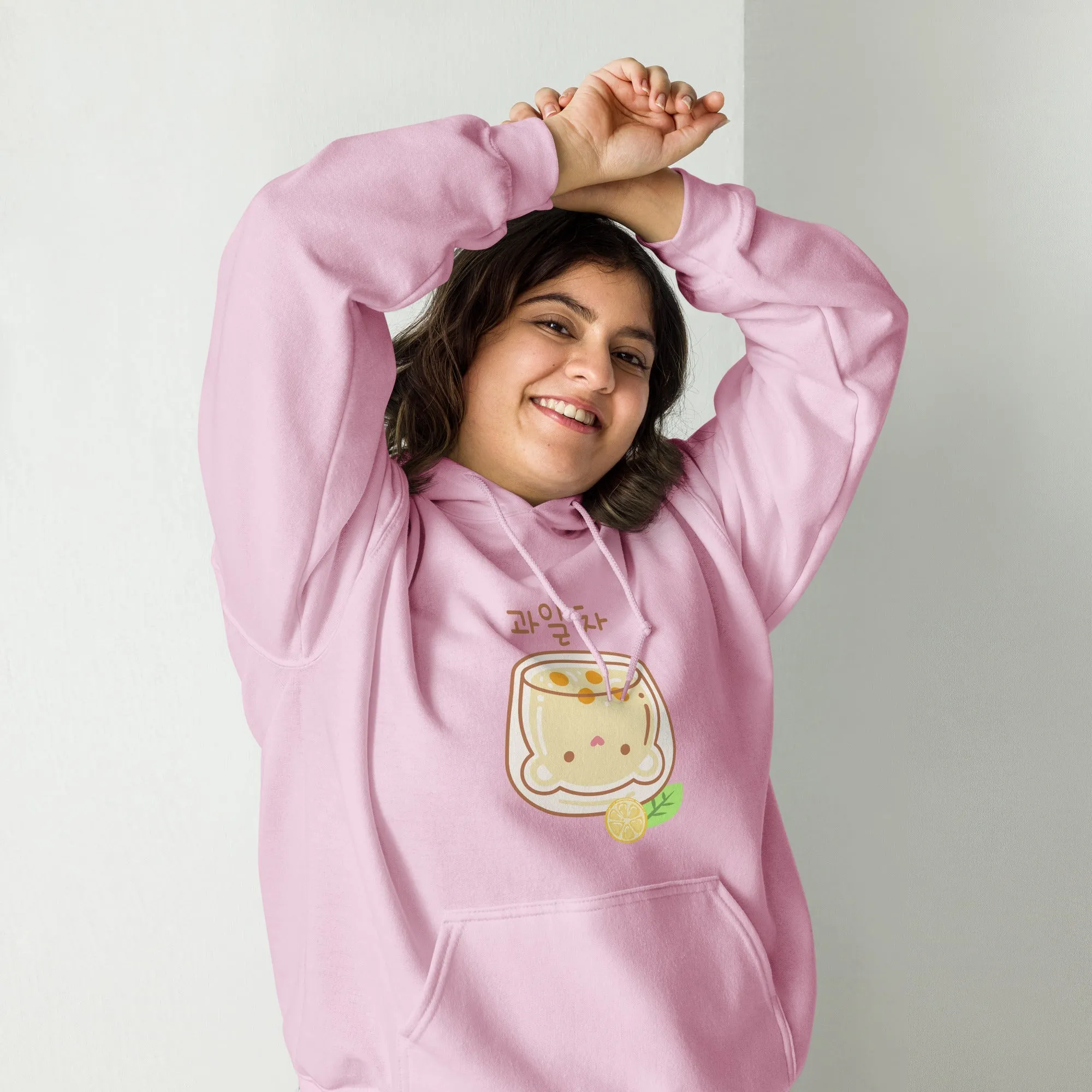 Honeydew Lemon Boba Kawaii Hoodie