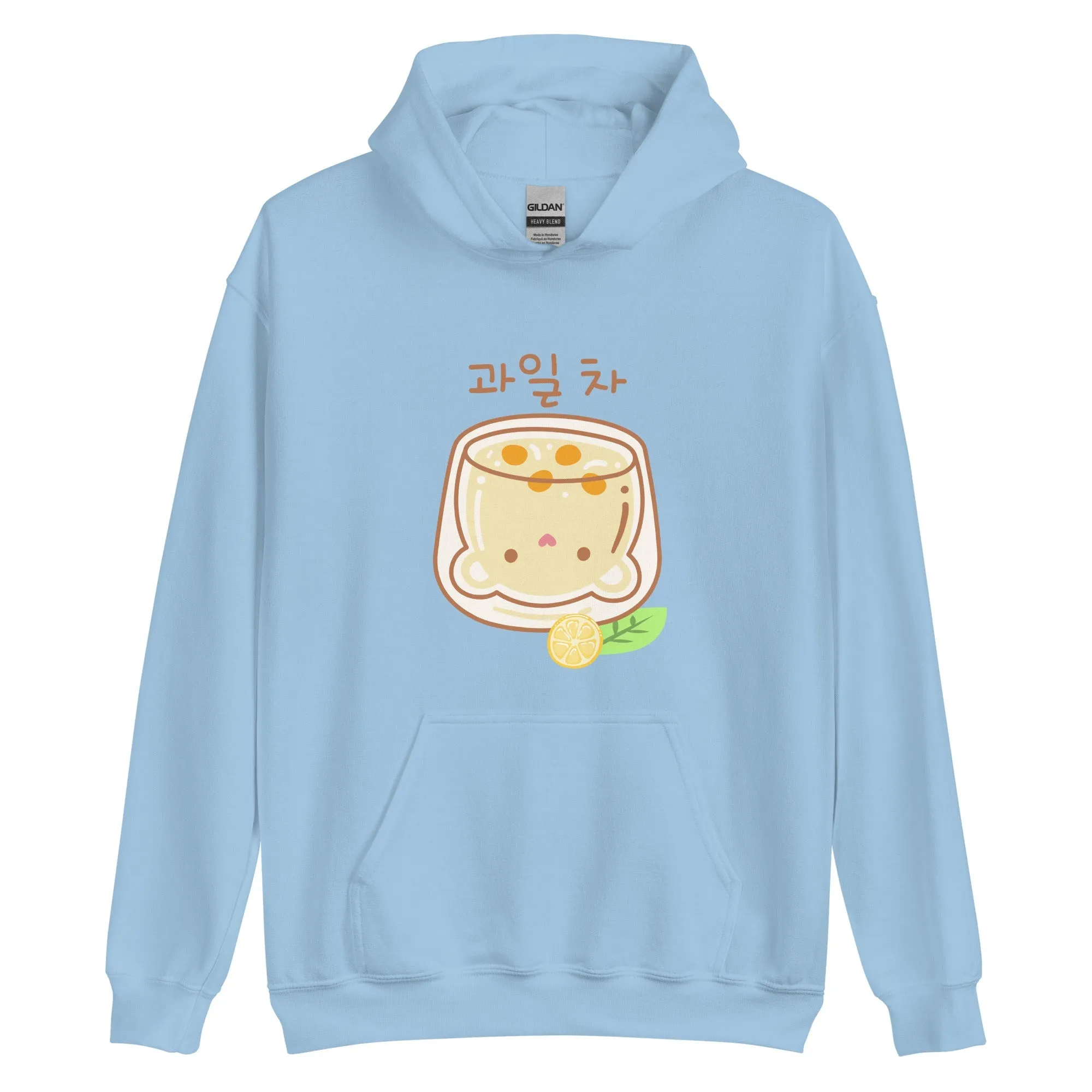 Honeydew Lemon Boba Kawaii Hoodie