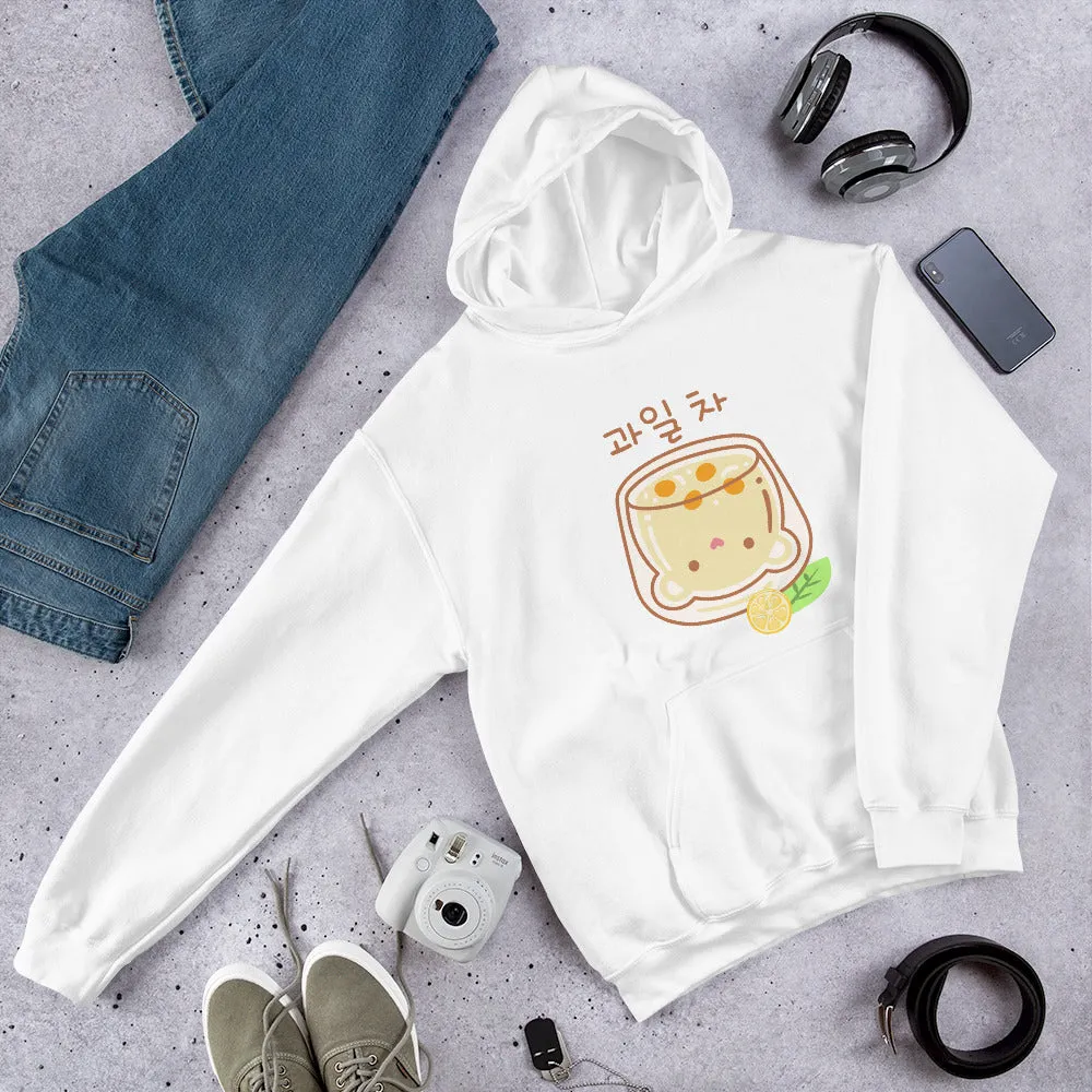 Honeydew Lemon Boba Kawaii Hoodie