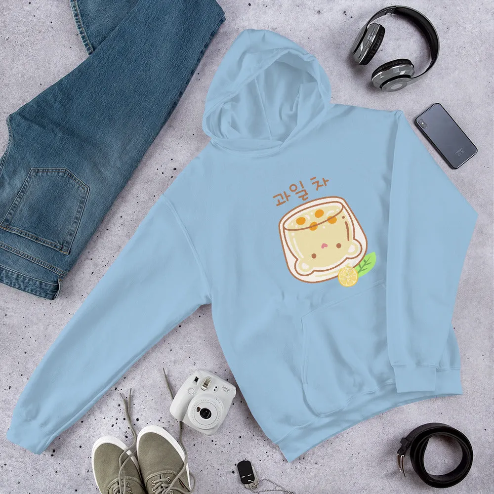 Honeydew Lemon Boba Kawaii Hoodie