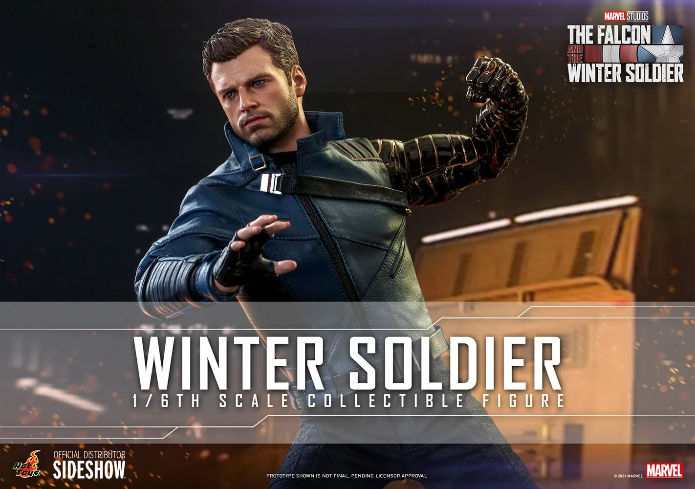 Hot Toys Winter Soldier Sixth Scale Figure