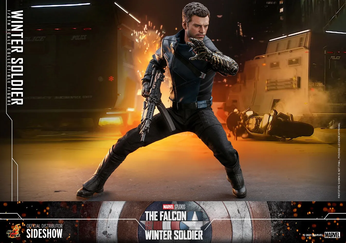 Hot Toys Winter Soldier Sixth Scale Figure