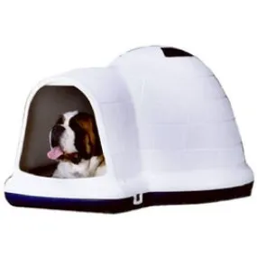 Indigo Extra-Large Dog House With MicroBan