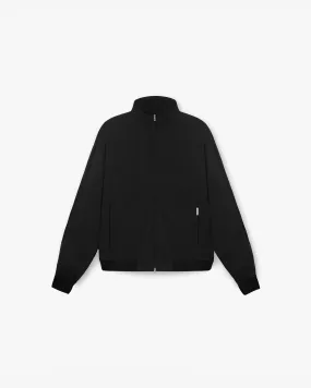 Initial Track Jacket - Black