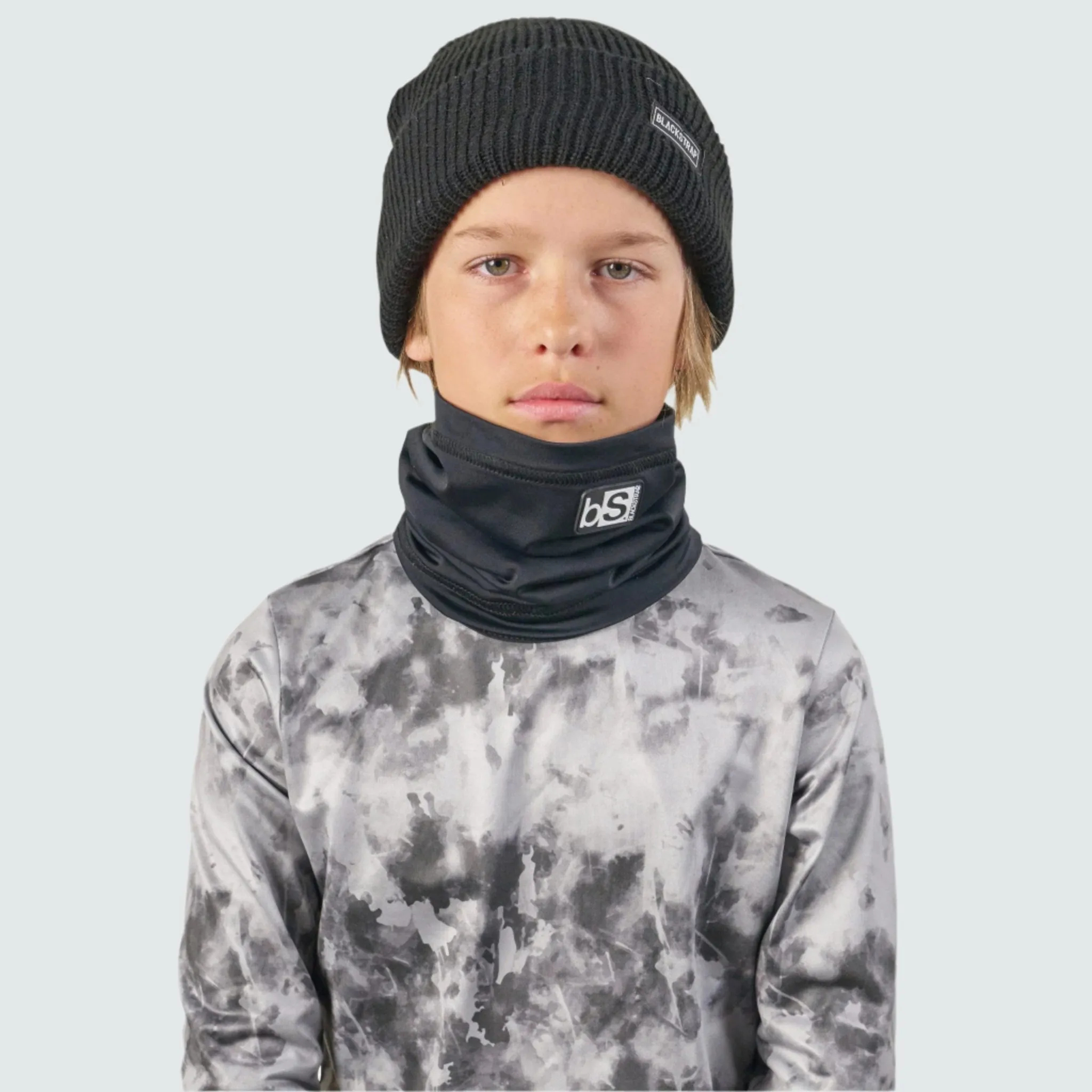 Kids' Dual Layer Tube Neck Warmer | Solids