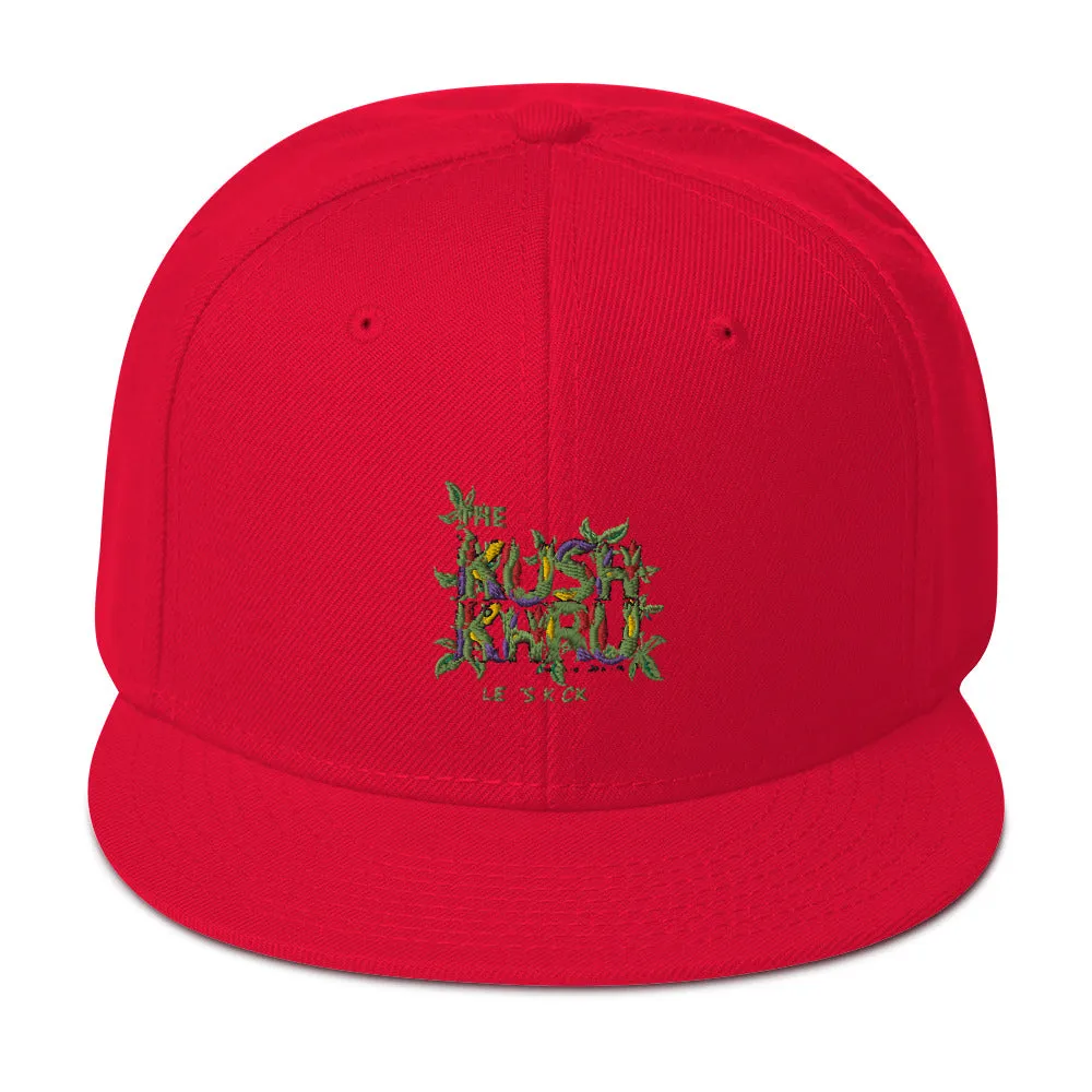 KUSH KHRU Love Snapback Cap