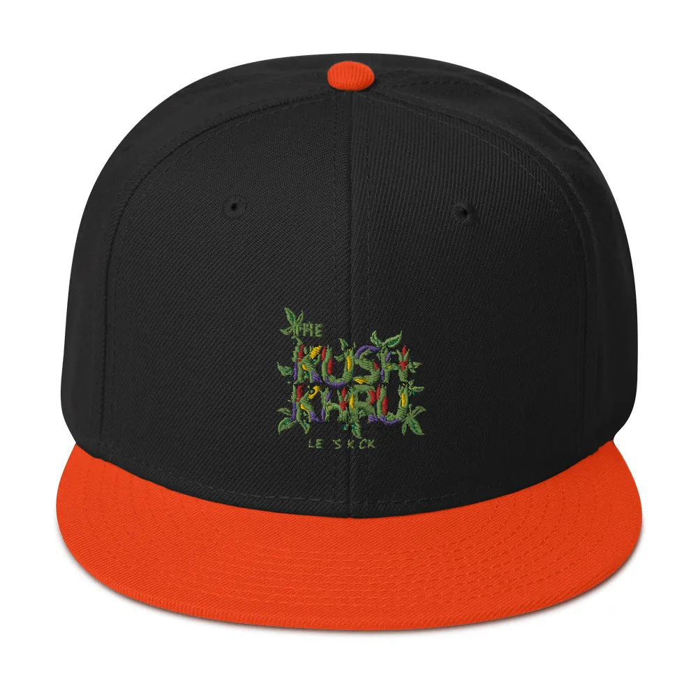 KUSH KHRU Love Snapback Cap