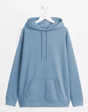 Ladies Plan Hoodie -L-Blue