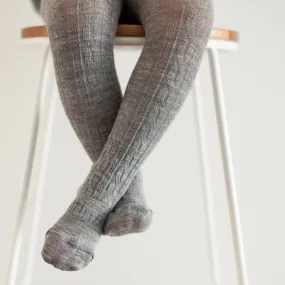 Lamington Merino Tights - Grey