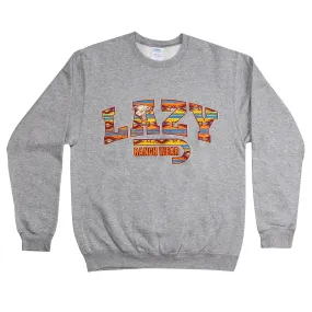 Lazy J Ranch Santa Fe Crew Neck Hoodie - Heather Grey